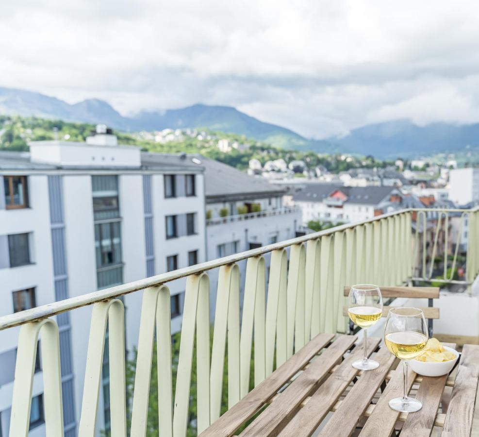 Apartamento Vue sensationnelle - Wifi fibre - Arrivée autonome Chambéry Exterior foto